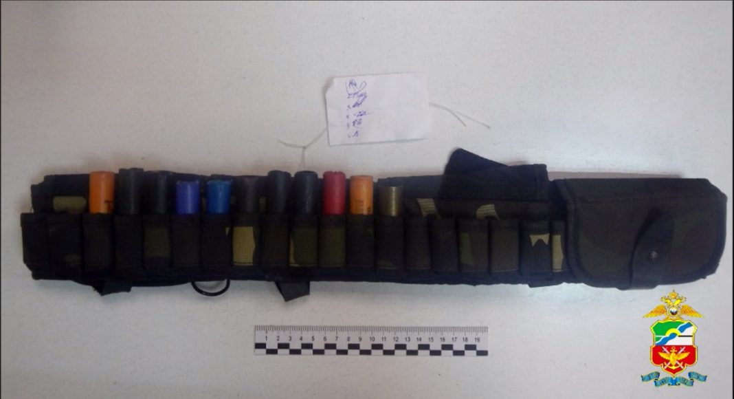 Кадр съемки ЛО МВД