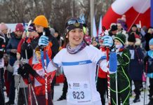 "Лыжня России" Фото представлено на страницы А.Лемина. Фотограф Н. А. Данина