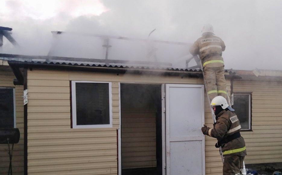 Пожар. Фото МЧС по РХ Пожар. Фото МЧС по РХ