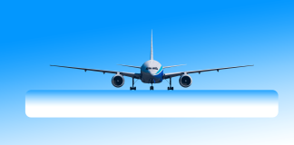 Самолет. Изображение из фотобанка