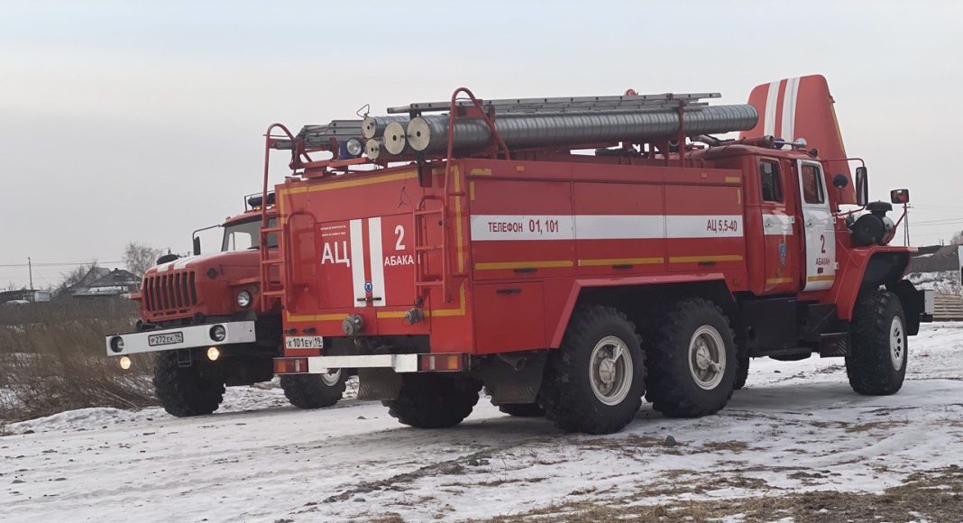 Пожарная машина. Фото: pulse19.ru