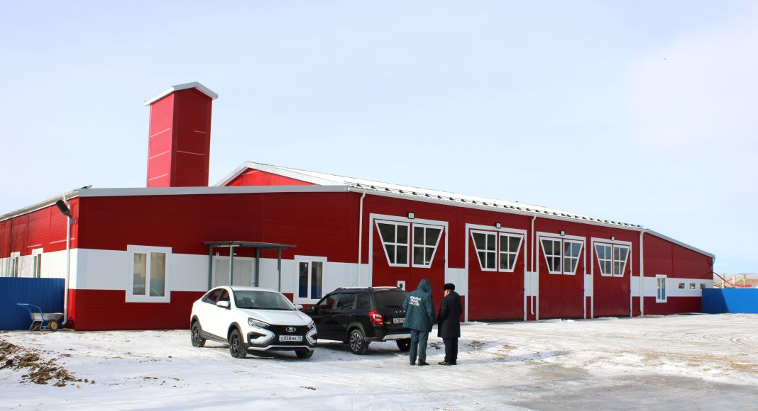 Пожарное депо в Шира. Фото предоставлено пресс-службой МЧС по РХ