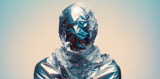 Алюминий. Фольга. Изображение сгенерировано нейросетью