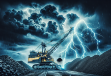 Кризис угольной промышленности. Изображение сгенерировано нейросетью