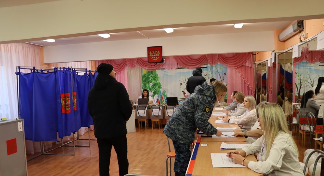 Выборы. Фото предоставлено пресс-службой Администрации Абакана