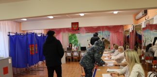 Выборы. Фото предоставлено пресс-службой Администрации Абакана