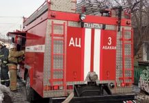 Пожарные. Фото МЧС по РХ