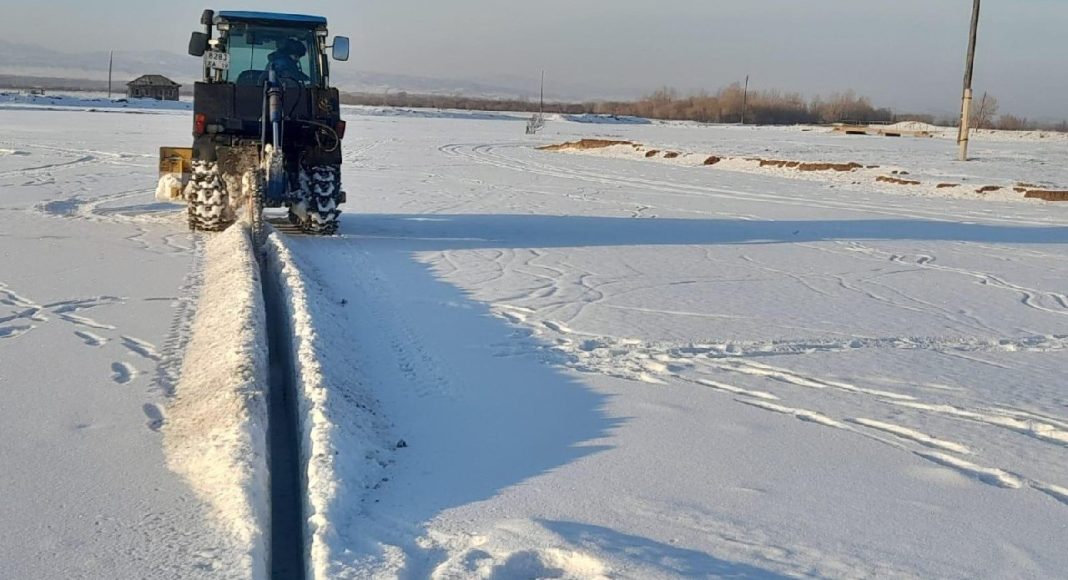 Мероприятия против паводка. Фото Минприроды РХ