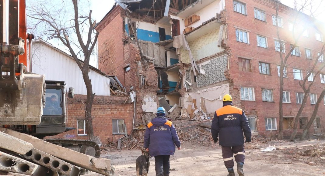 Общежитие в Черногорске. Фото предоставлено ГУ МЧС России по Хакасии