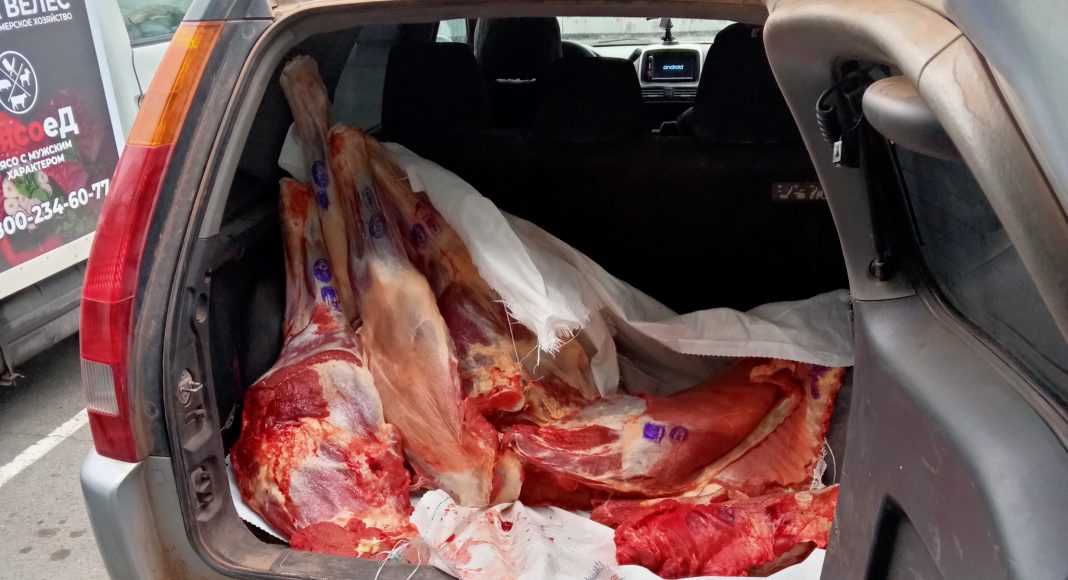 Мясо. Фото предоставлено Россельхознадзором по РХ