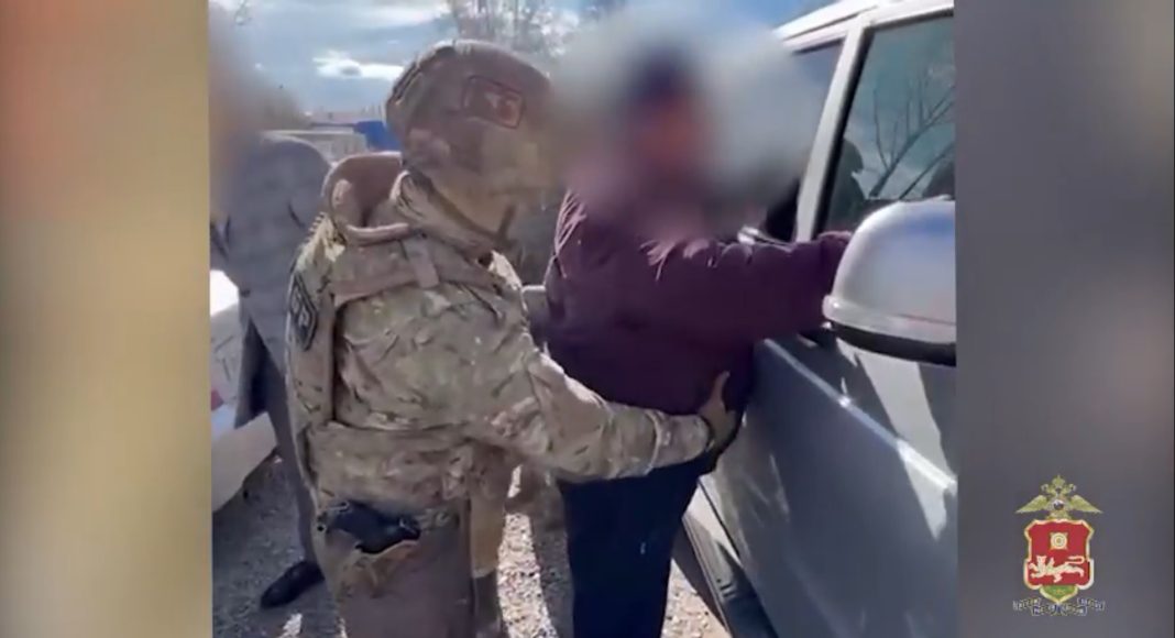 Задержание. Скрин видео МВД по РХ