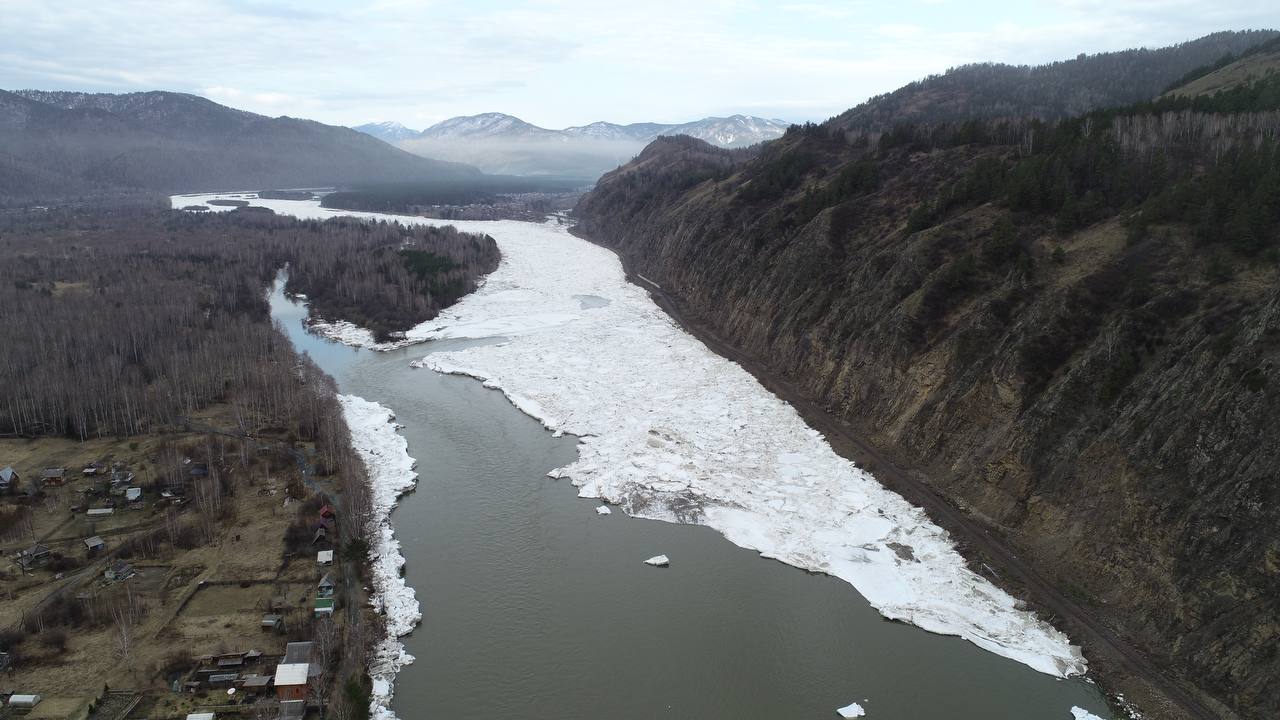 Река Абакан. Абаза. Фото предоставлено Управлением ГО и ЧС