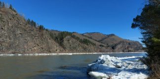 Абаза. Река Абакан. Фото Администрации Абазы