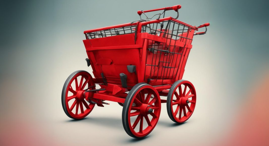 Красная телега