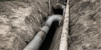 Сточные трубы. Изображение kandinsky