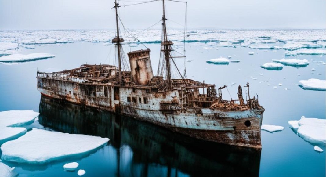 Изображение: kandinsky Старый корабль. Изображение kandinsky