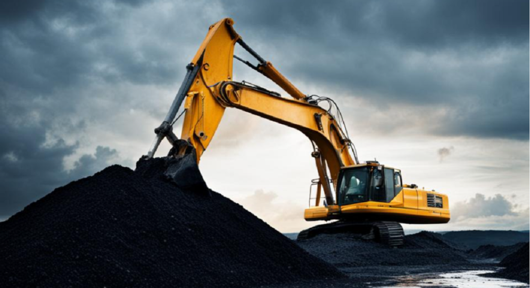 Уголь. Разрез. Изображение kandinsky