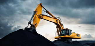 Уголь. Разрез. Изображение kandinsky