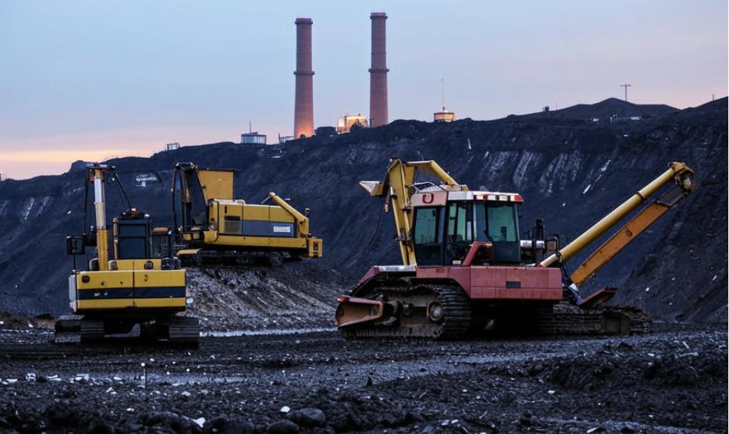 Угольная отрасль. Изображение kandinsky