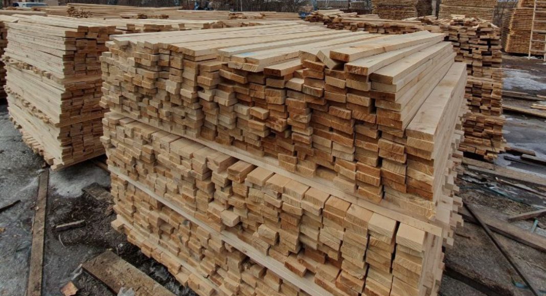 Пиломатериалы. Фото предоставлено пресс-службой Красноярской таможни