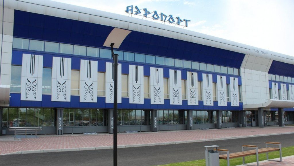 Аэропорт Абакан. Фото предоставлено пресс-службой Абаканского ЛО МВД