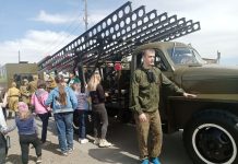 Автопробег. Фото со страницы Администрации Усть-Абаканского района