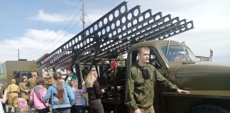 Автопробег. Фото со страницы Администрации Усть-Абаканского района