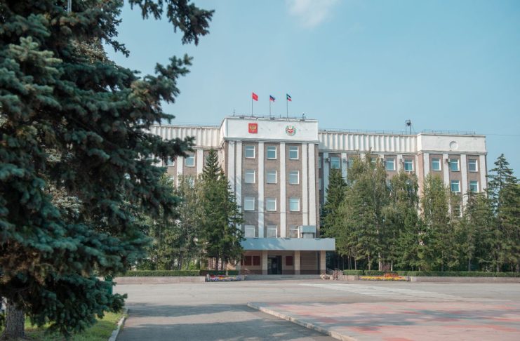 Здание правительства Хакасии. Фото пресс-службы правительства РХ