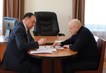 Сергей Канзычаков и Сергей Сокол. Фото пресс-службы ВС РХ