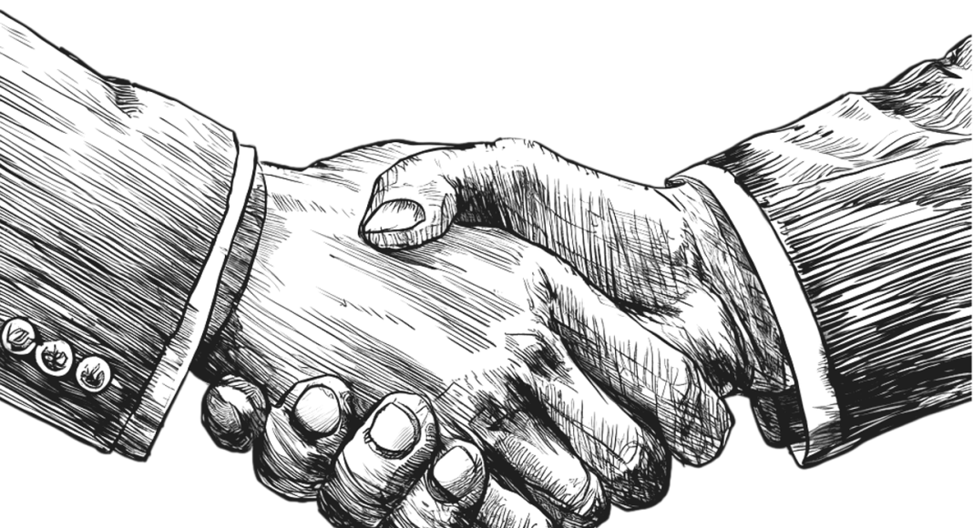 Рукопожатие. Договор. Союз. Изображение из фотобанка