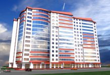 Дом. Квартиры. Изображение из фотобанка