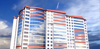 Дом. Квартиры. Изображение из фотобанка