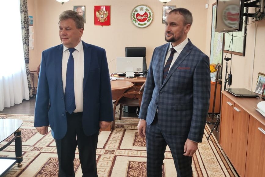 Юрий Курлаев и Максим Виноградов. Фото из телеграм-канала Юрия Курлаева