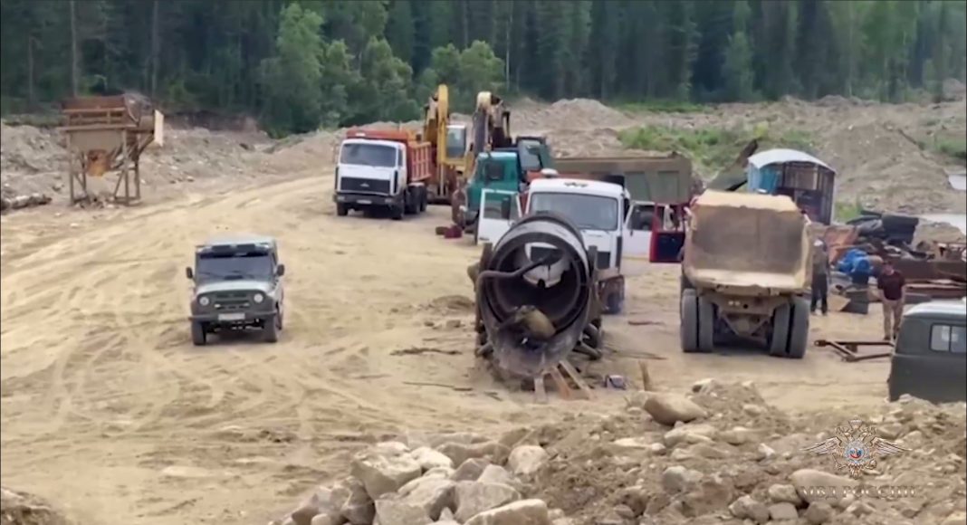 Кадр съемки МВД