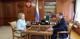 Валентина Матвиенко и Валентин Коновалов. Фото со страницы Валентина Коновалова