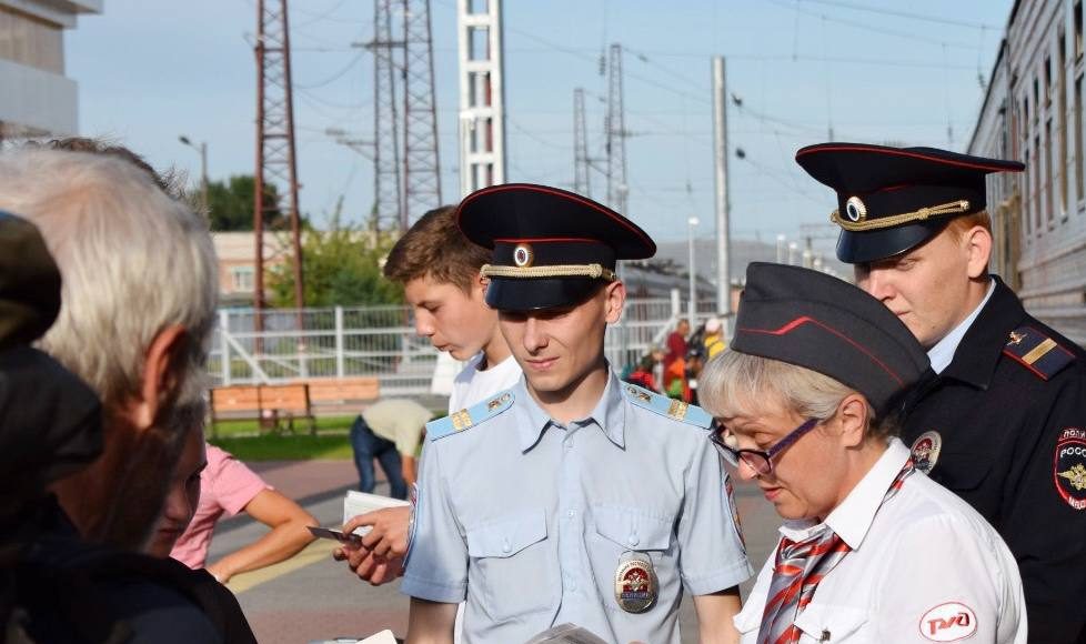 Фото транспортной полиции Сибири