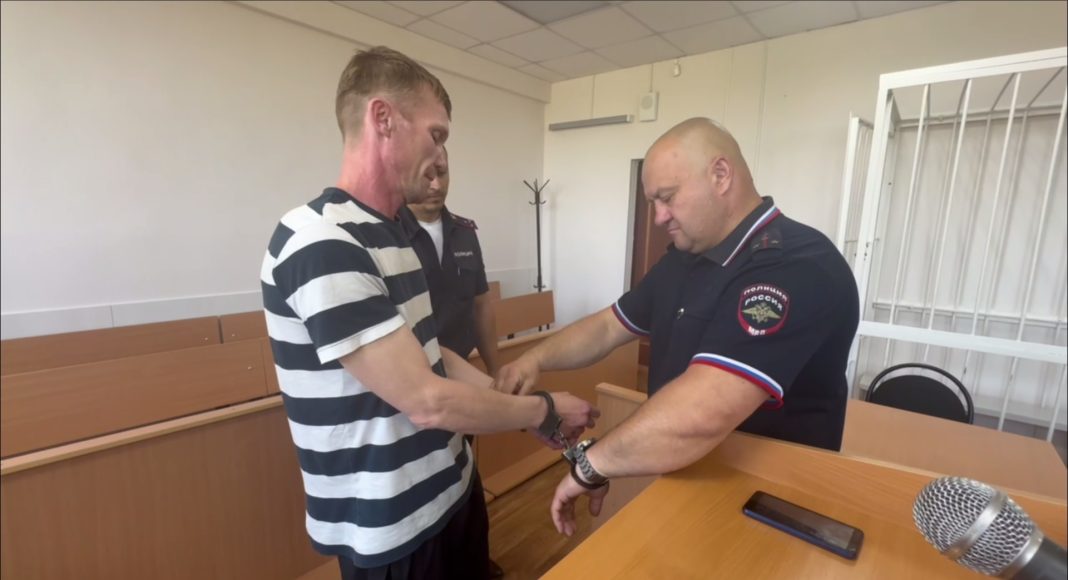 Кадр съемки Саяногорского городского суда