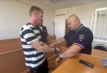 Кадр съемки Саяногорского городского суда