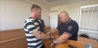 Кадр съемки Саяногорского городского суда