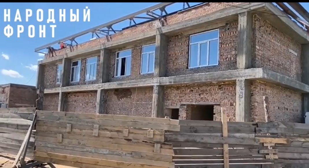 Кадр съемки Народного фронта