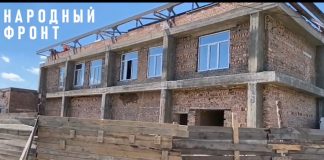 Кадр съемки Народного фронта
