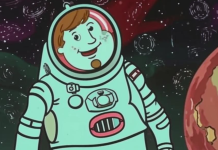 Космонавт. Изображение kandinsky