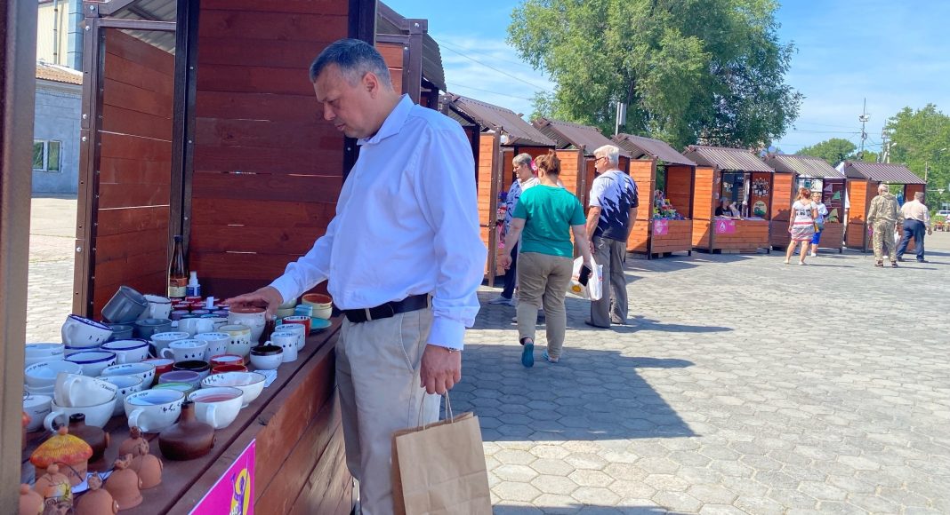 Александр Мяхар на Выставке. Фото из социальных сетей Александр Мяхар на Выставке. Фото из социальных сетей