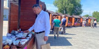 Александр Мяхар на Выставке. Фото из социальных сетей