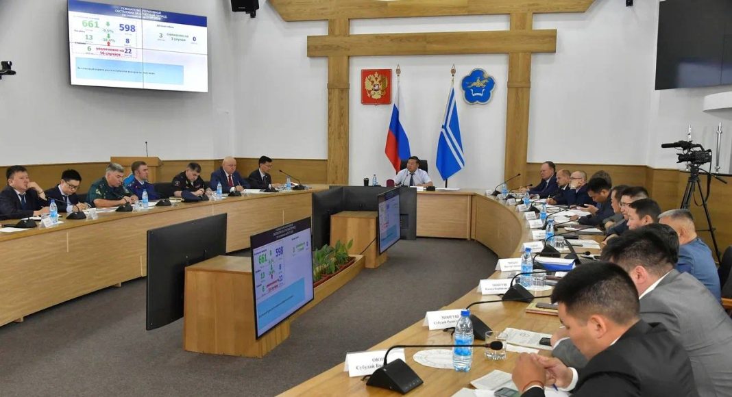 Фото из телеграм-канала главы Тувы Фото из телеграм-канала главы Тувы