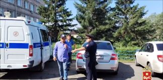 Кадр съемки МВД