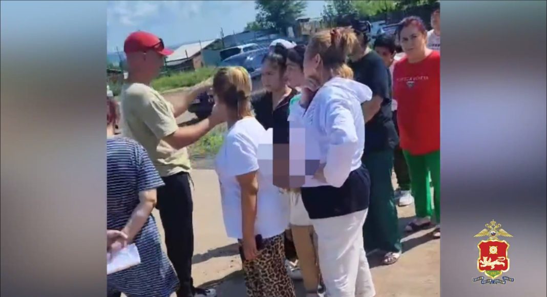 Кадр съемки МВД