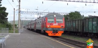 Кадр съемки Абаканского ЛО МВД