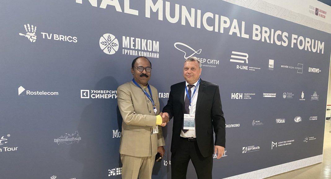 Александр Мяхар на форуме БРИКС