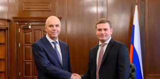 Антон Силуанов и Валентин Коновалов. Фото из телеграм-канала главы РХ